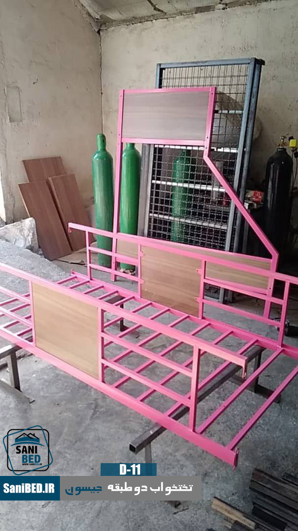 تخت سه طبقه فلزی نوجوان