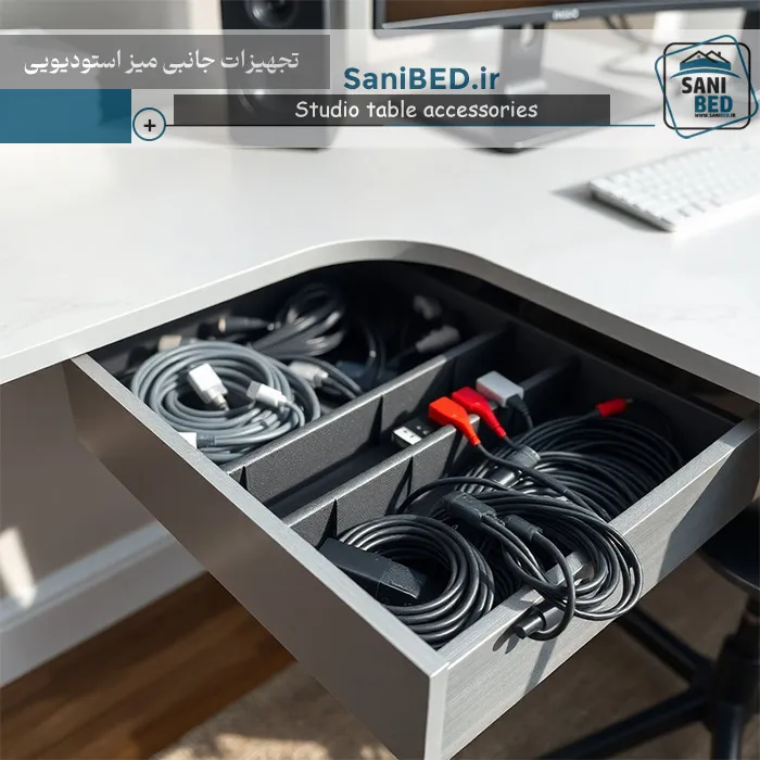 نظم دهنده کابل های تجهیزات استودیویی
