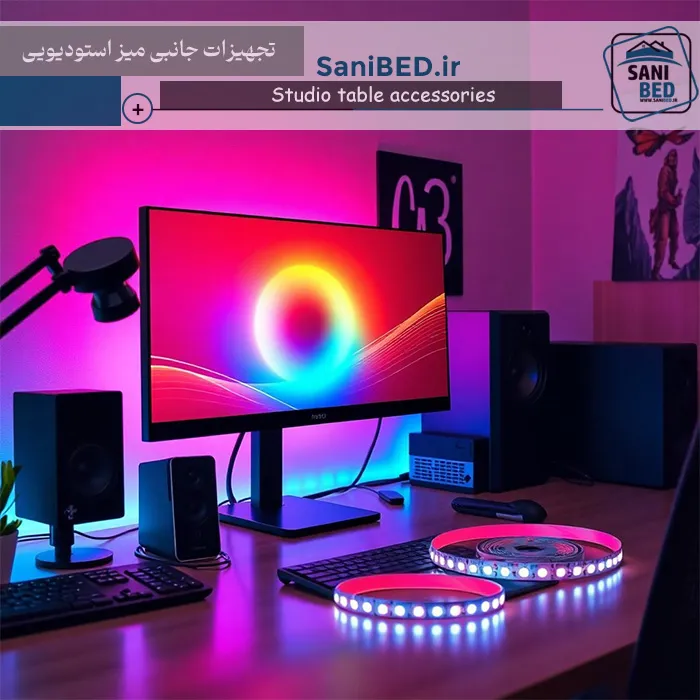 نورپردازی جذابیت اتاق استودیویی خانگی و تجاری