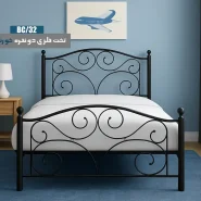 تخت خواب دو نفره مدل خورشید
