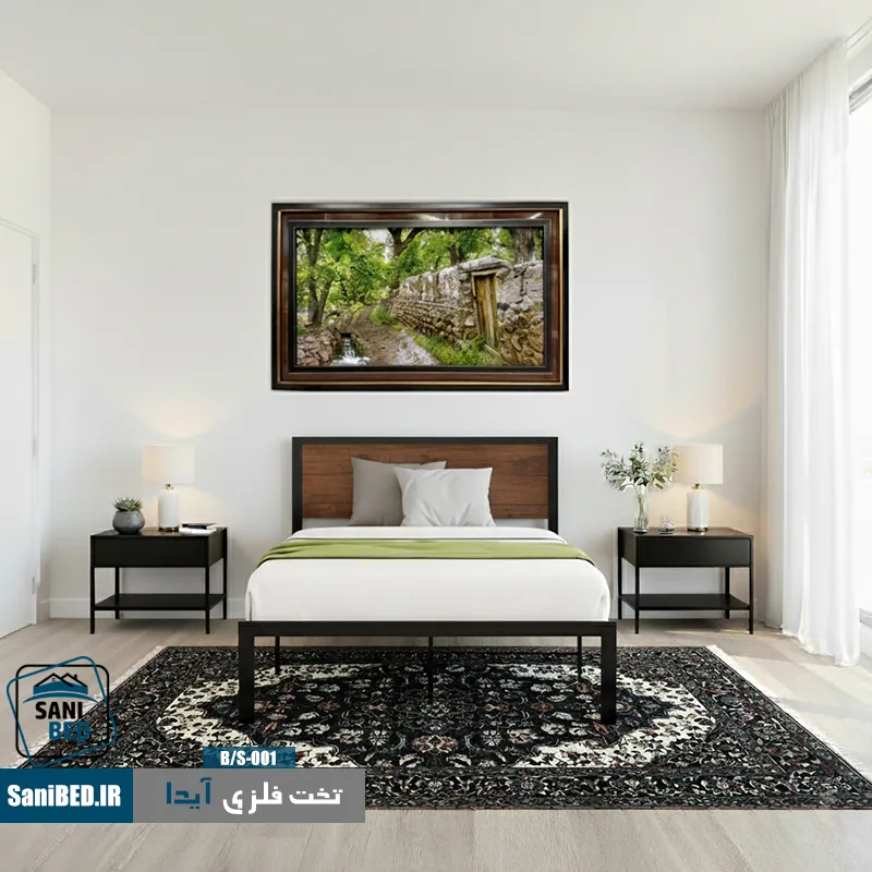 تخت خواب یک نفره آیدا