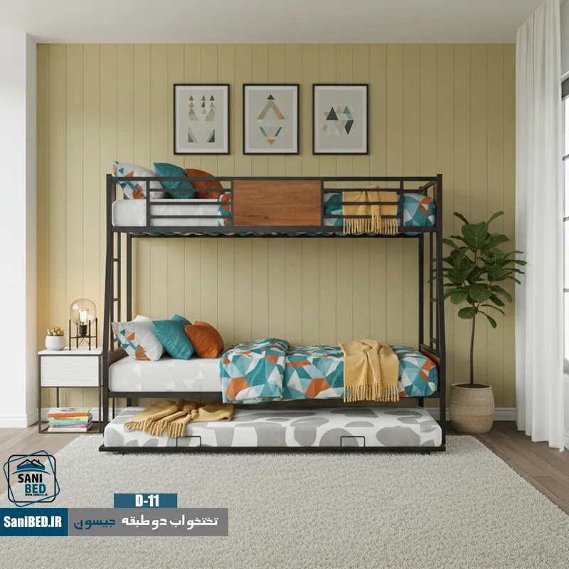 تخت خواب دو طبقه جیسون