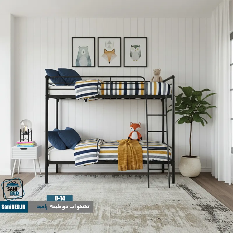 تخت خواب دو طبقه رامبد