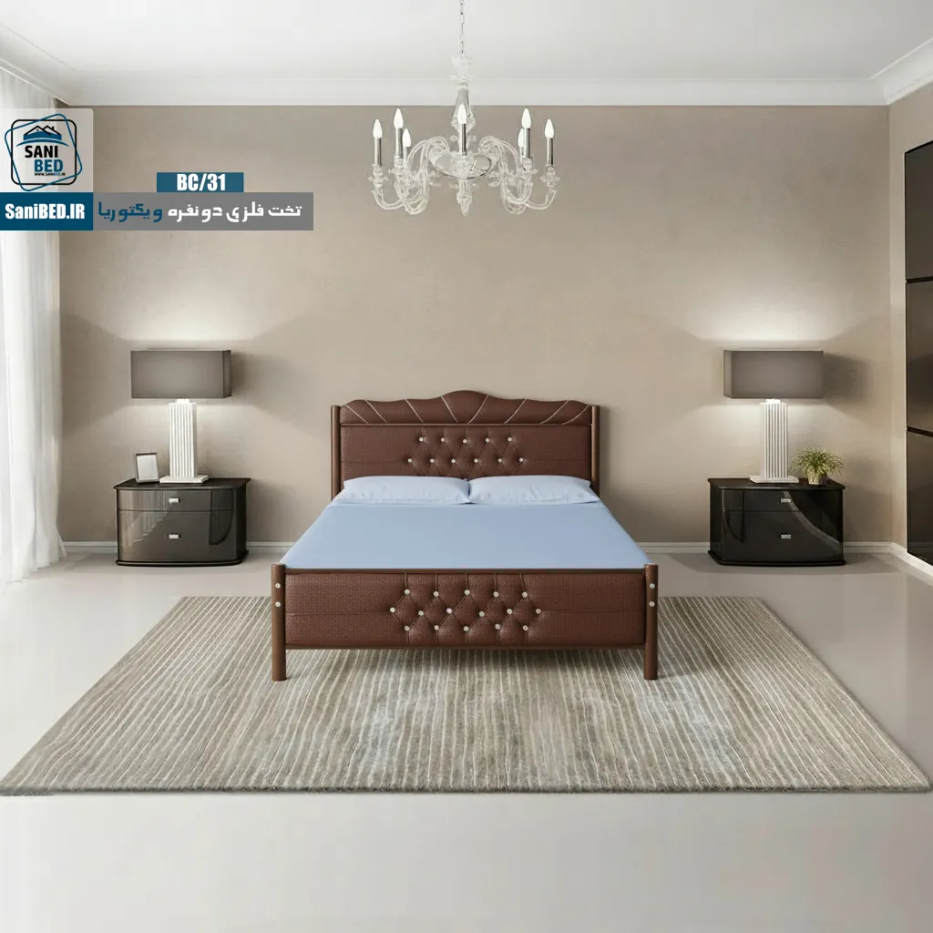 تخت خواب دو نفره ویکتوریا