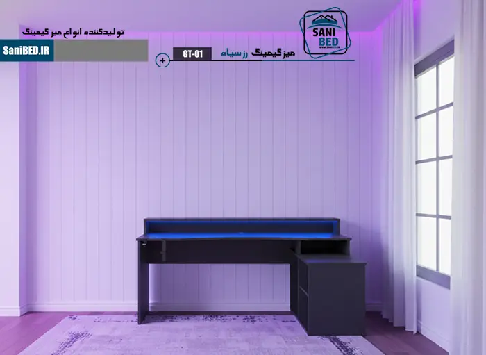 میز گیمینگ بلک رز